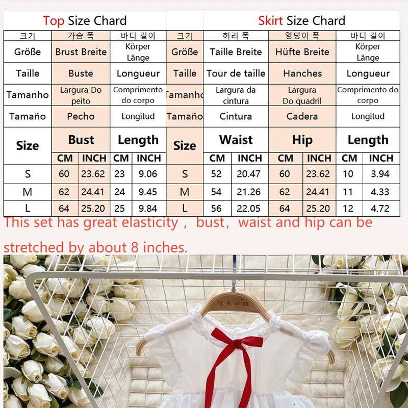 White Sweet Sexy Pajama Set Transparent Hollow Flying Sleeves Ruffled Crop Top Mini Pleated Skirt Hand And Leg Loops For Women 250603