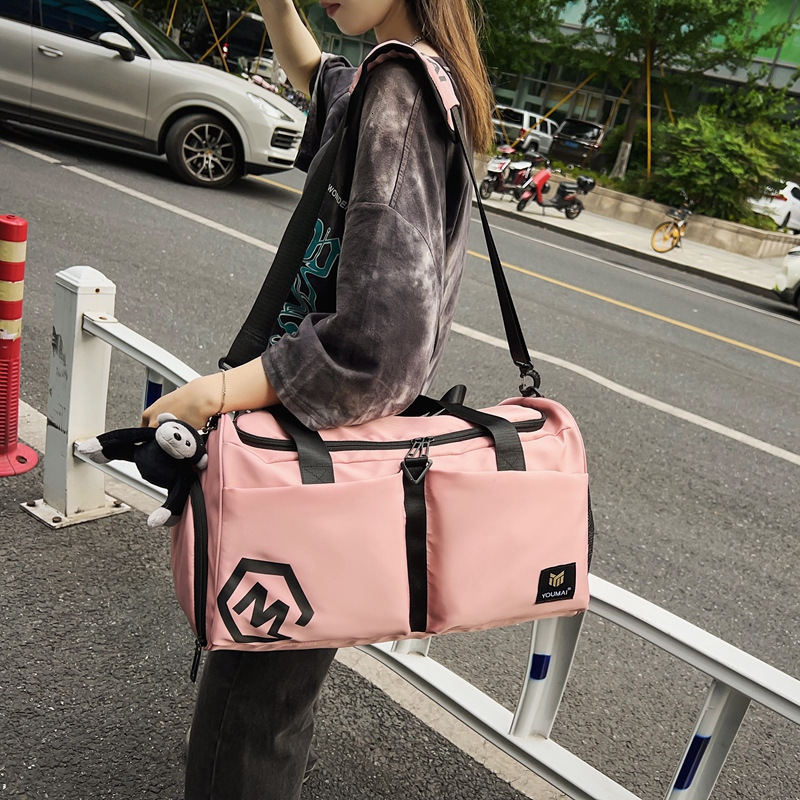 Fashion Large Capacity Handheld Travel Unisex Multifunctional Sports Fiess Bag Dry-Wet Separation Lage Backpack