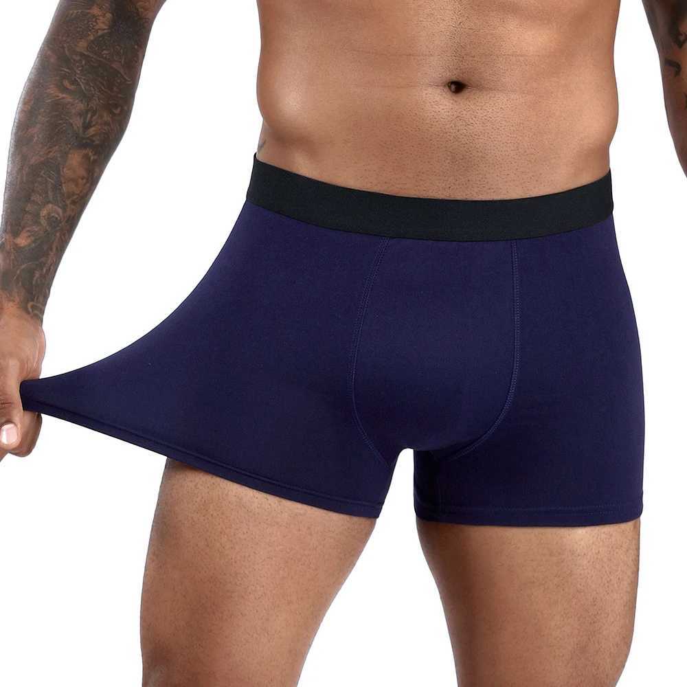 Blue Boxer 2024 Mens Panties Cotton Underwear Male Brand Boxer And Underpants For Men Luxury Shorts Box Slip Kit W250603