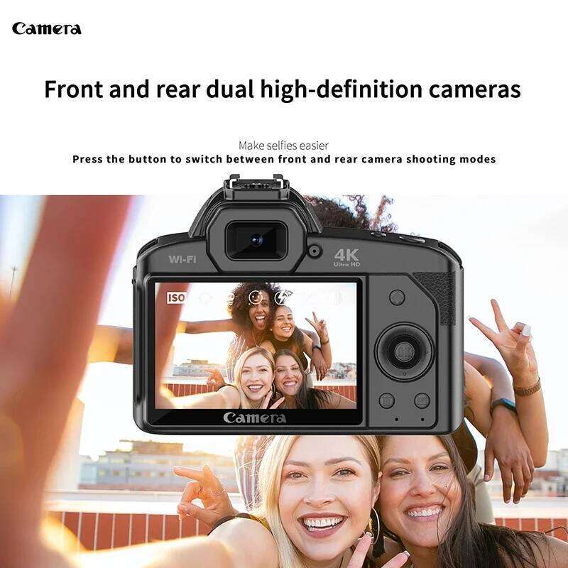 D5 4K Wifi Digital Cam Dual Camcorder High Definition 64 Million Pixels DSLR Cameras Beauty Night Vision New Beginner Camera