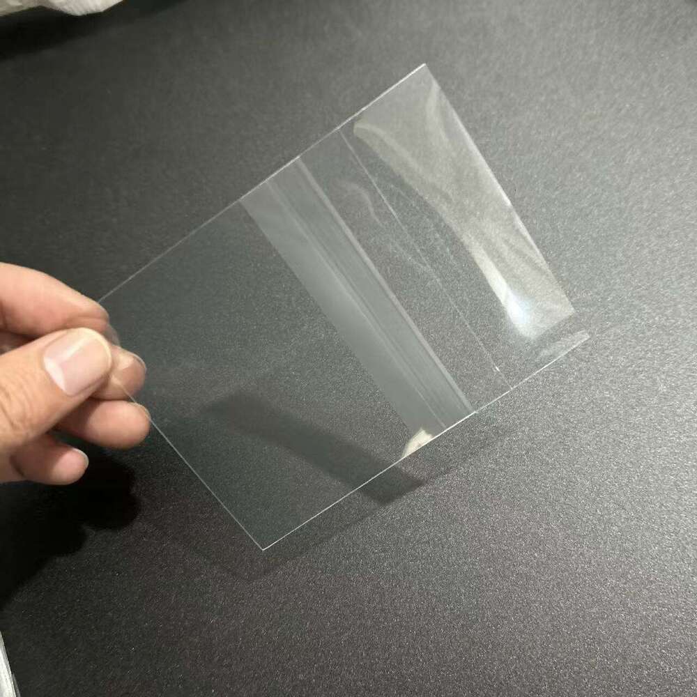 Korean Popcorn 20 Silk Flat Mouth 0.1mm Idol Photo Small Protective Film CPP High Transparency Card Sleeve