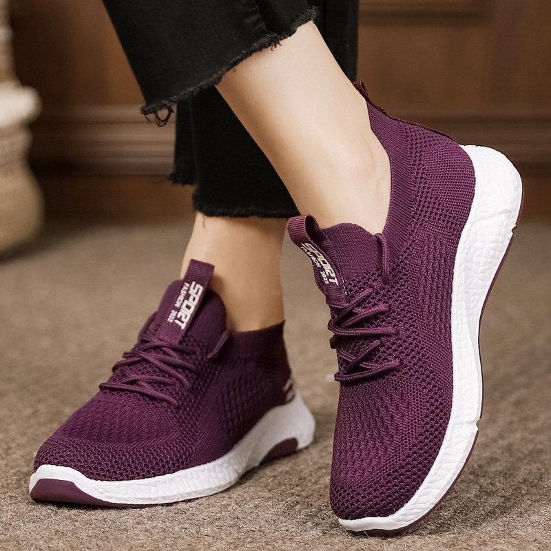 Women S Shoes Spring New Flyknit Breathable Casual Travel Casual Shoes Sneakers Ddmysaturn