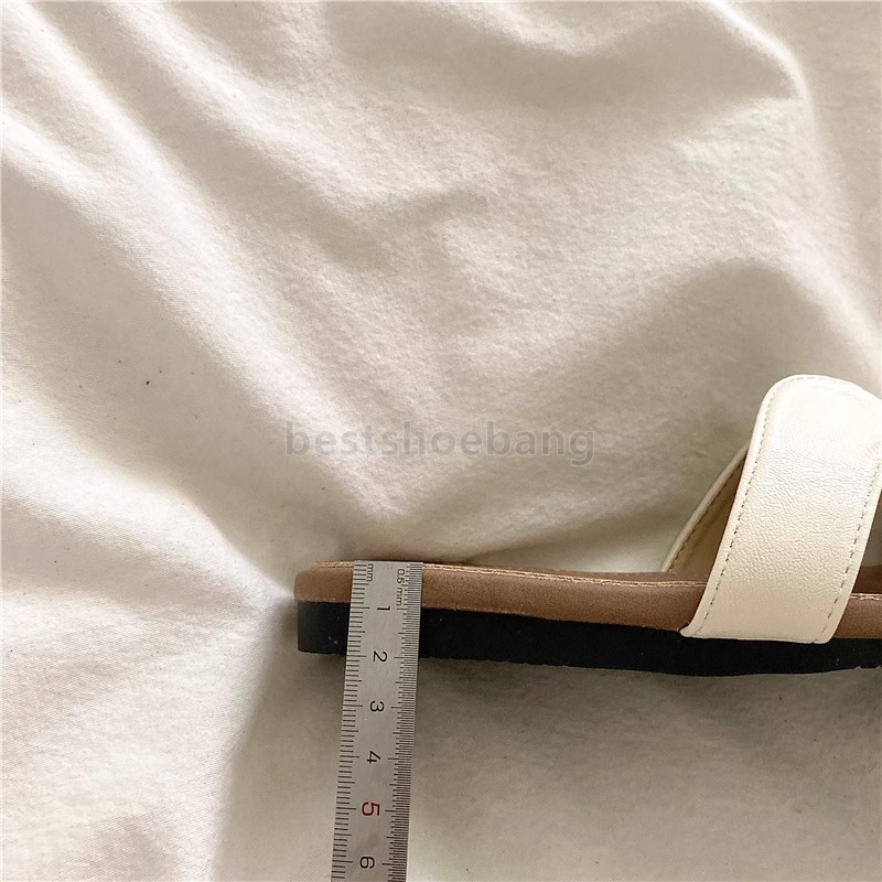 2025 designer sandals women slides summer beach slippers casual daily slip-on sliders fashion soft leather outdoor wearing for womens shoes flats flip