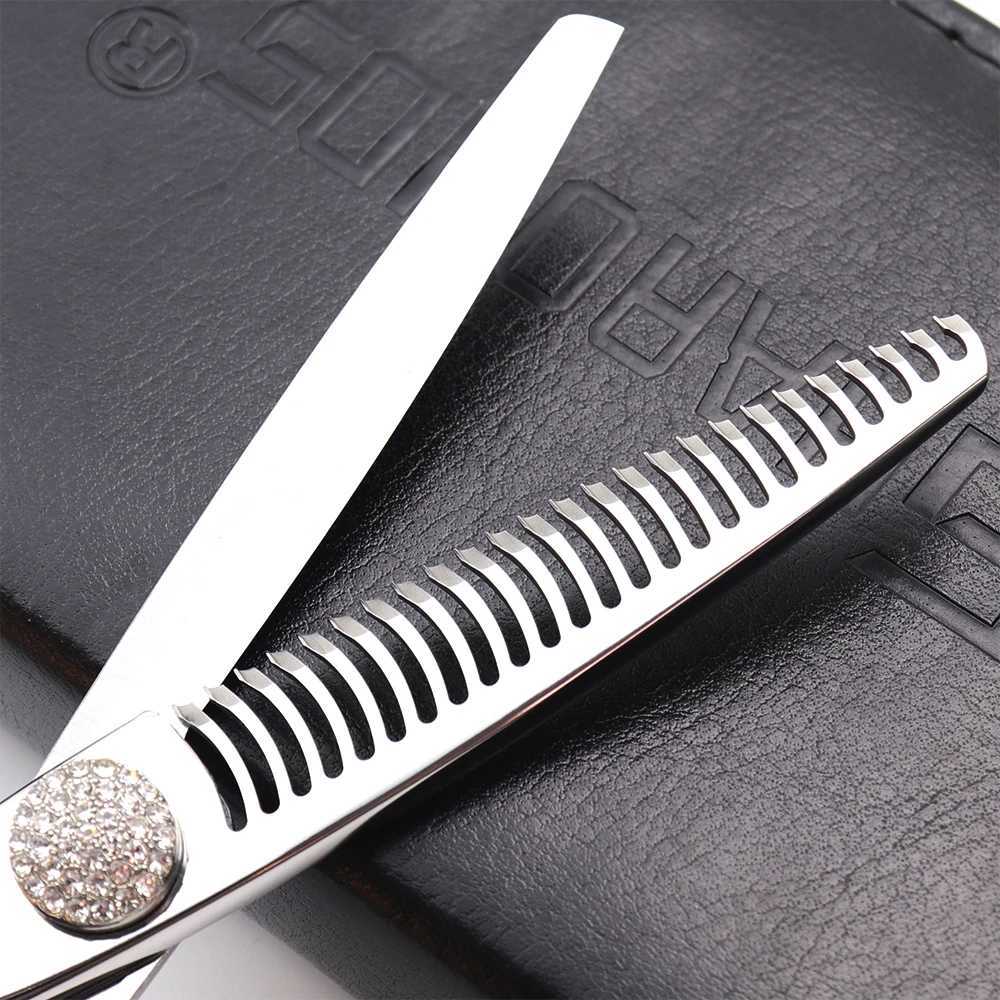 440C Japanese Stainless Hairdressing Scissors 6 Inch / 7 Inch Hair Scissors Right hand Barber Shears Left Handle Hair Cutting S2563