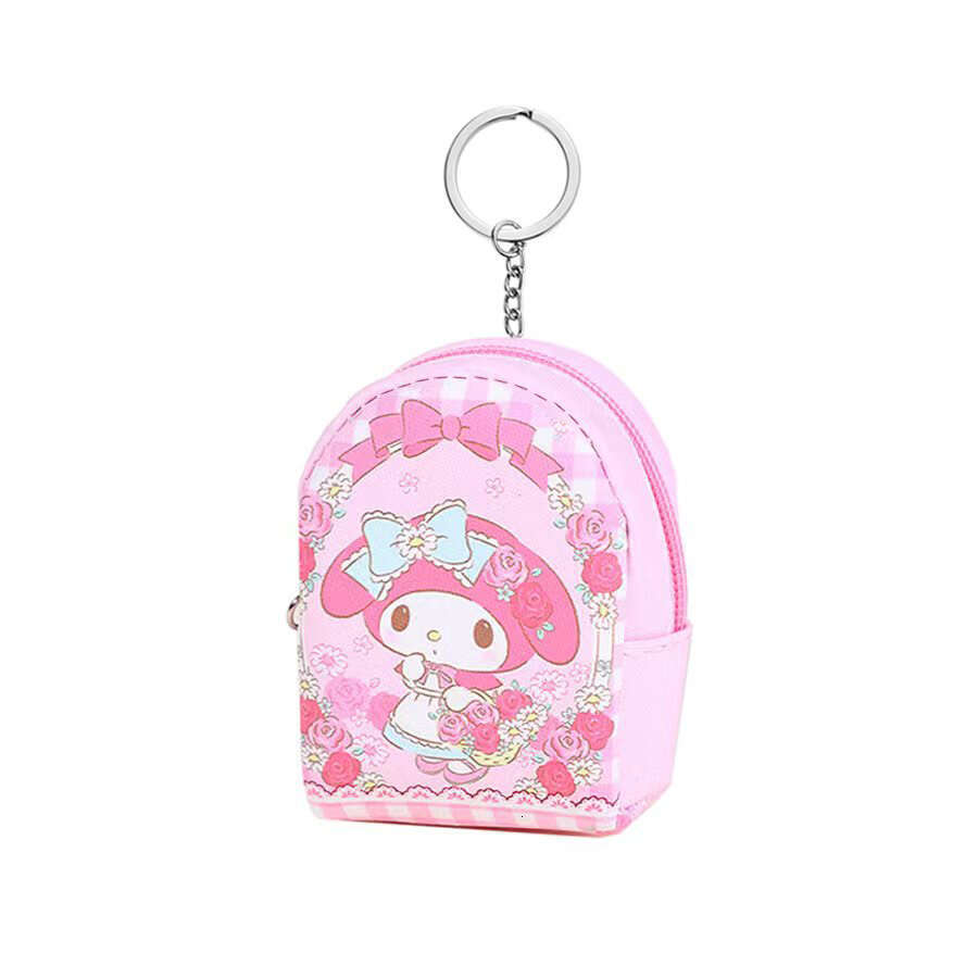 Cute Small Coin Purse Ins Style, Hangable on Backpack, Cartoon Creative Design, Mini Earphone Key Storage Bag