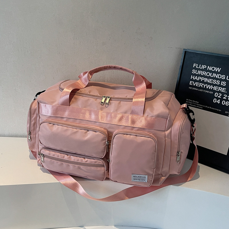 Student Waterproof Large Capacity Travel Short Business Trip Storage Lage Dry Wet Separation Swimming Yoga Fiess Bag