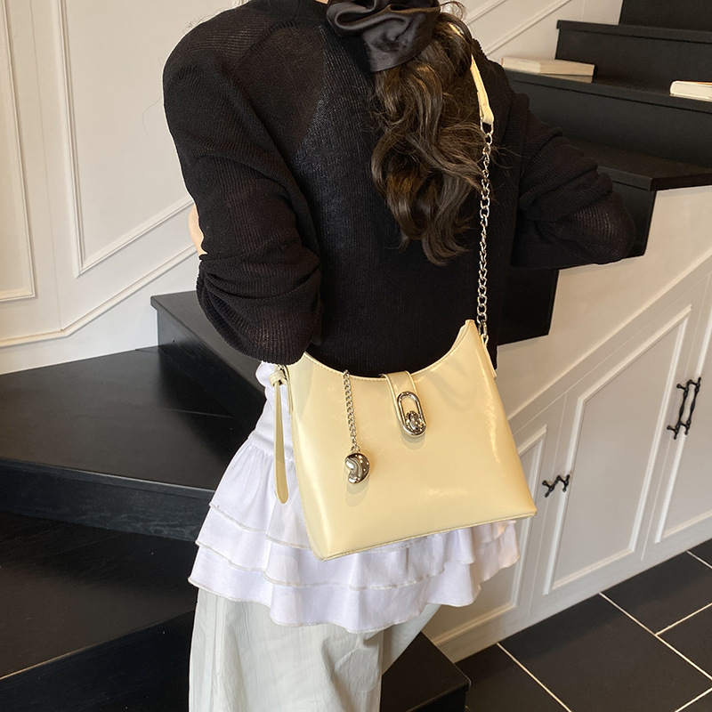 designer Korean Style INS Fashion High-End Bucket Bag 2025 Summer New Niche Design Stylish Commuter Shoulder Crossbody Bag