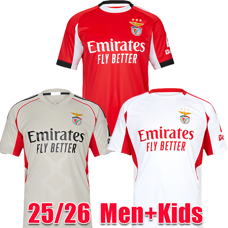 25 26 DI MARIA soccer jerseys NERES RAFA G.RAMOS ANTONIO SILVA GUEDES GRIMALDO 2024 2025 Home Men kids kit Football shirts camisa de futebol