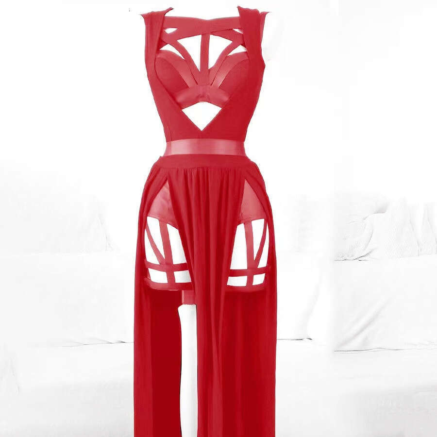 Spell Lingerie Porn Suits Lingerie Straps Sexy Chest Pads Beautiful Sheer Dress With Small Vest Sexy Lingerie