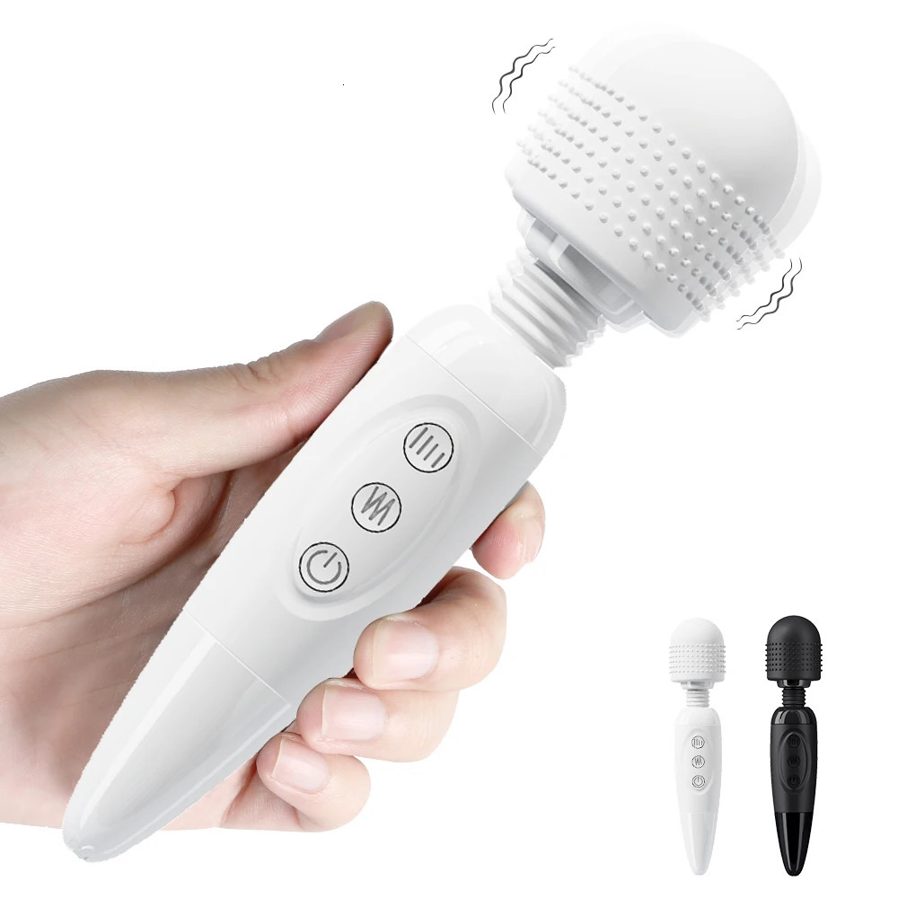 20 Speeds Powerful AV Vibrator for Women Nipple G spot Clitoris Stimulator Magic-Wand Dildo Female Masturbation Adult Sex Toys 250603