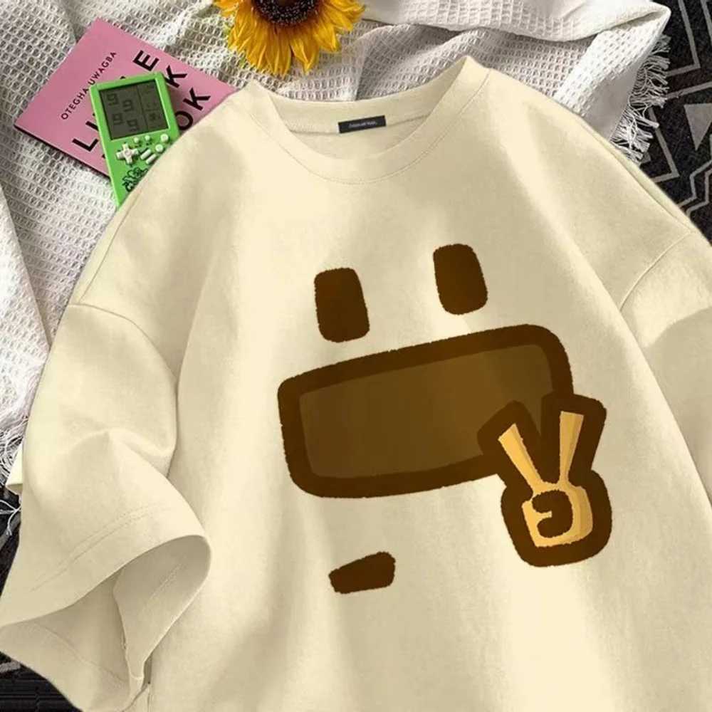 2025 Summer Boys and Girls Pure Cotton Short-Sleeved T-Shirt Design Niche Lazy Style Big Children Ins Trendy Top T250603