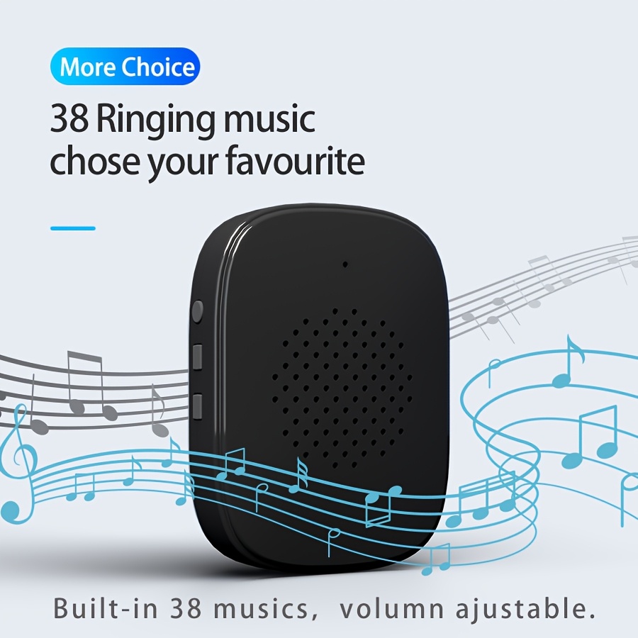 Smart Wireless Doorbell Visual-WiFi Door Doorbell Camera, Night Vision, Voice Changer, Photo&Video, Way Audio