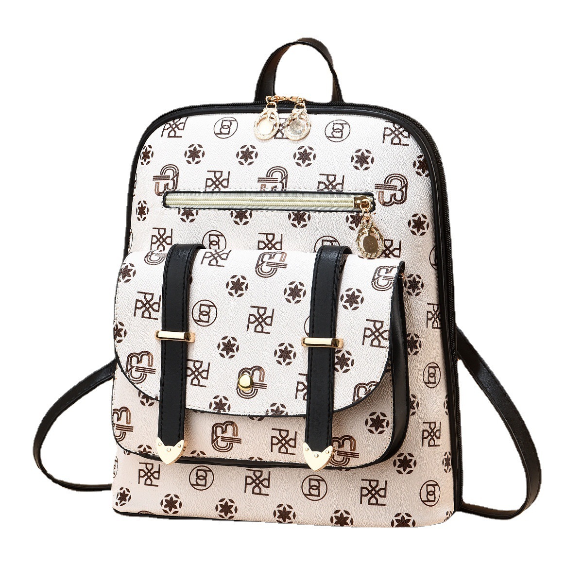 Free Shipping Super Outdoors Sparkling Material Women's Backpack New Fashion Versatile Trendy Large Bag Casual Designer Bag Niche Backpack Wholes