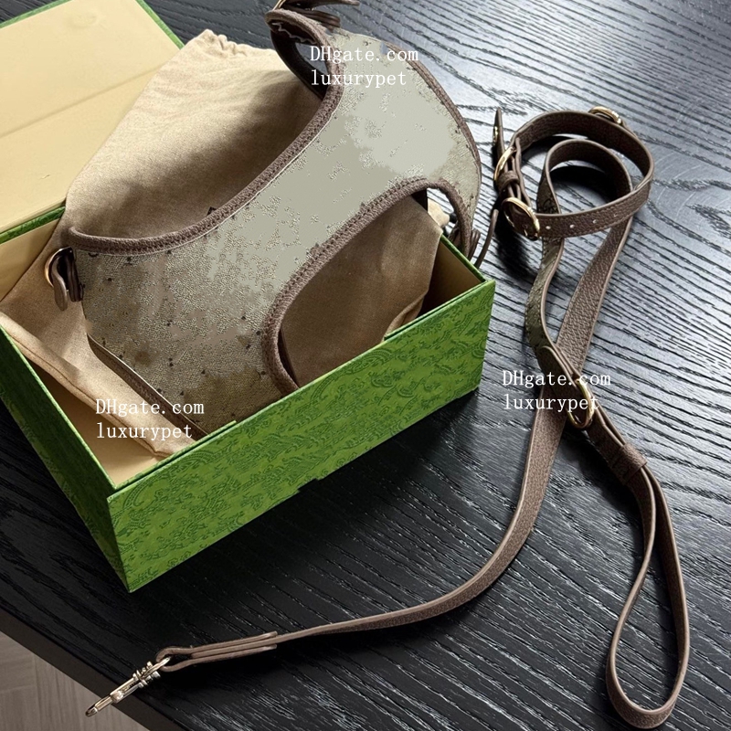 Designer No Pull Dog Harness- Noble Luxury High-end Adjustable Harness Collar and Leash Set, Suitable for Small and Medium-Sized Dog Outdoor Training and Running S B124