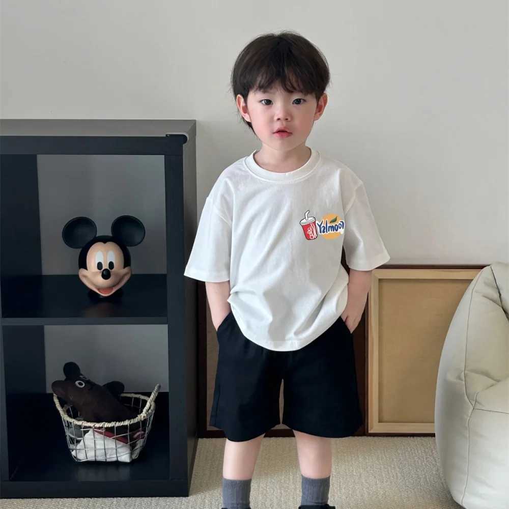 Trendy short-sleeved T-shirts for boys and girls original summer loose casual outfits fresh and cool T250603