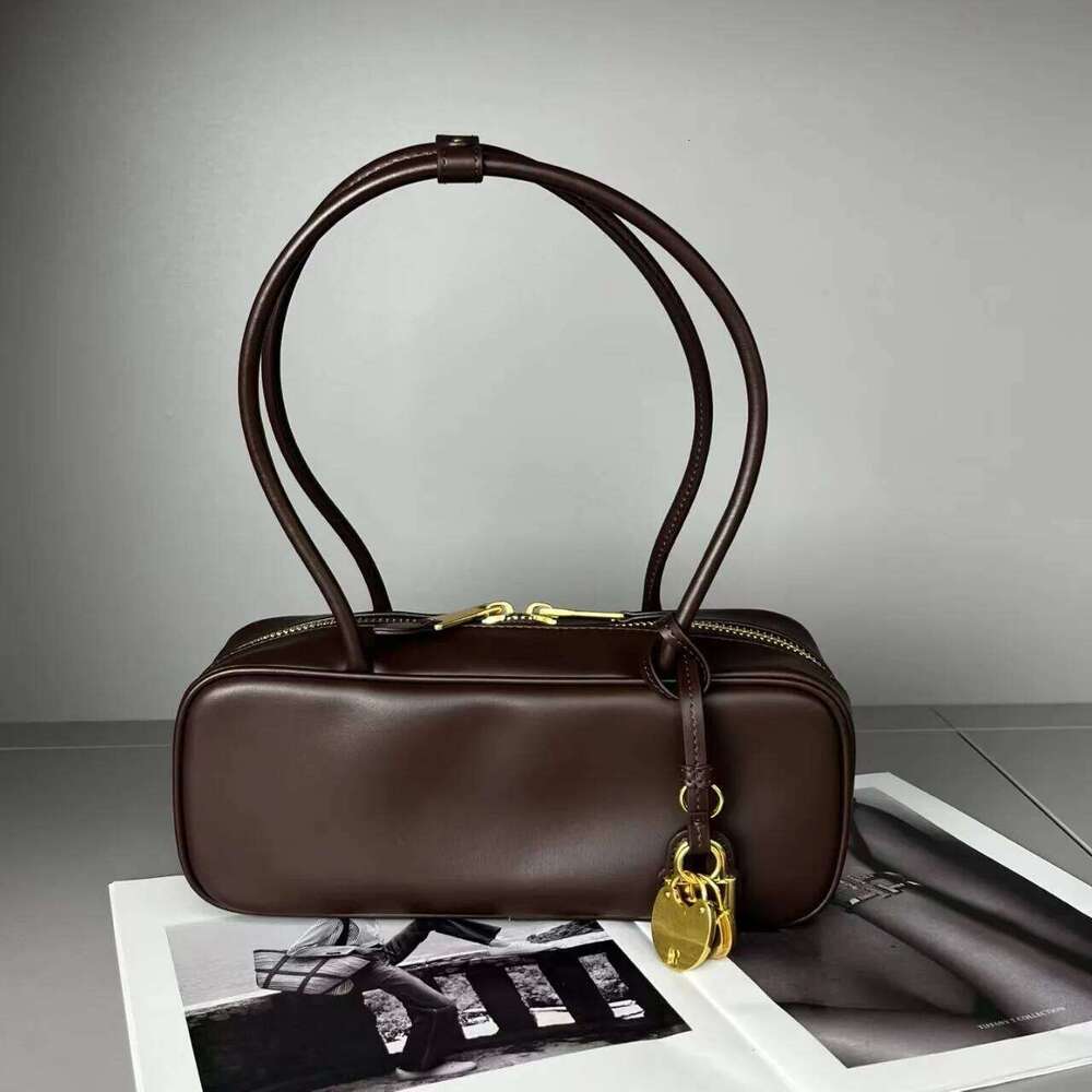 High Quality Matte Suede Single Shoulder Handbag Briefcase Large Capacity Women Bag Retro Boston Wallet Bowling Hobo Bag