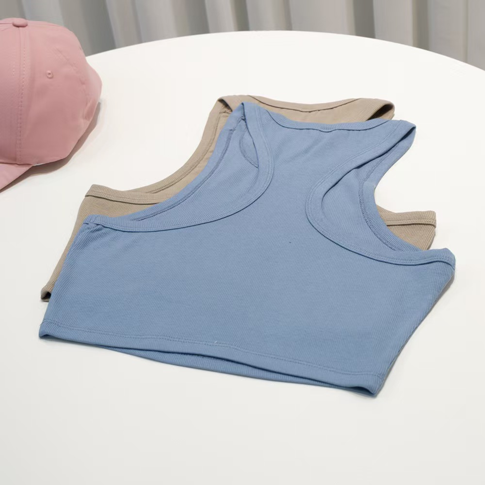201 Womens Muscle Vest Loose Yoga Cross Back Vest Sleeveless Tank Sport Smock Top women