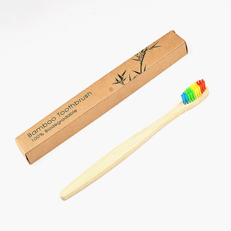 Bamboo Toothbrush Environmentally Soft Nylon Toothbrushes