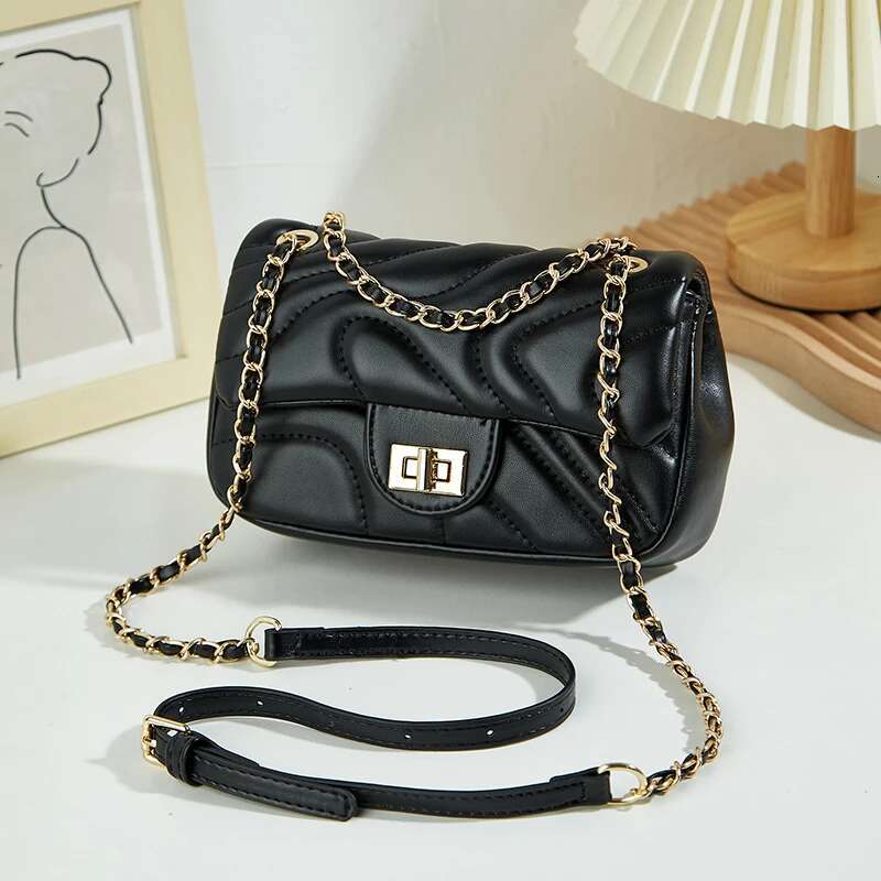 2025 new women's bag with high-end fashion square bag designer women's fashion chain shoulder bag casual simple crossbody bag 3