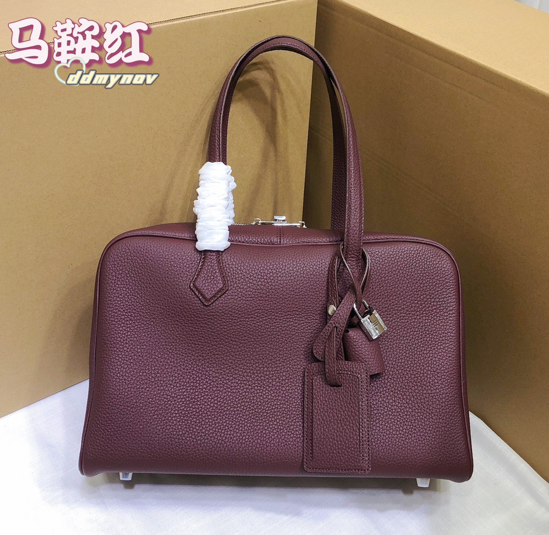 2024 New TC Victoria Genuine Leather Women's Boston Commuter Large Capacity Shoulder Bag Handbag ddmynov