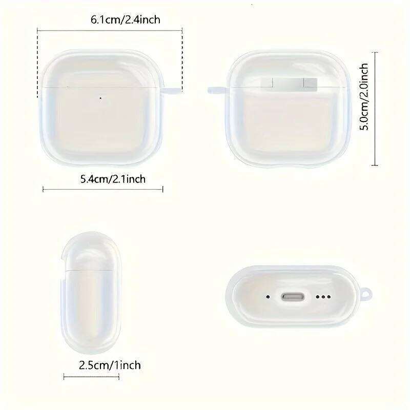 Bling Glitter Soft TPU Pro/Pro2 With Heart Butterfly Pendant Case For 4/3 Earphone Protective Cover