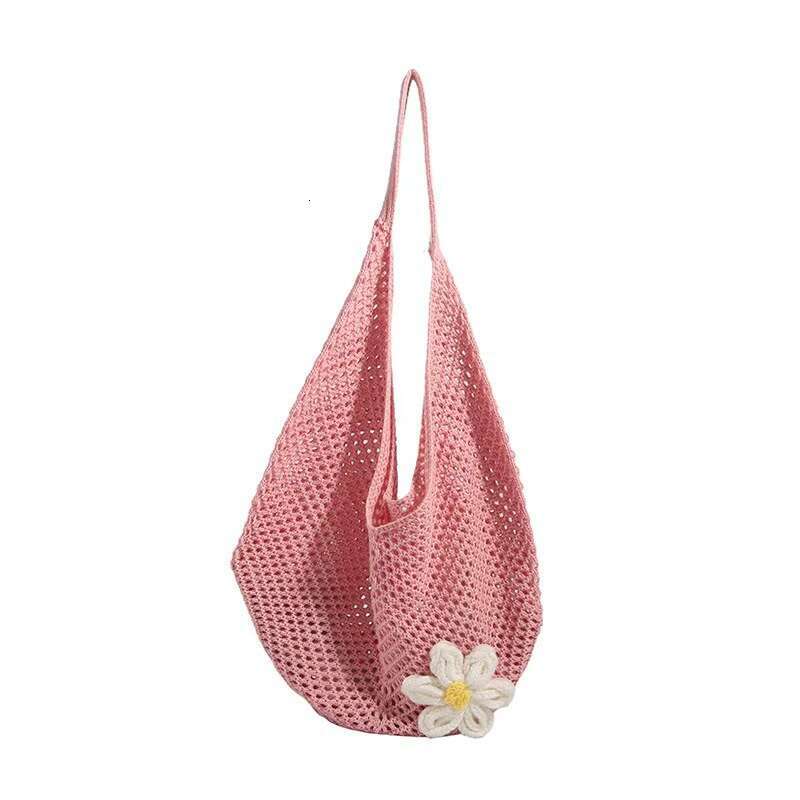Summer Handwoven Women's 2025 New Shoulder Large Capacity Tote Beach Vacation Straw Bag