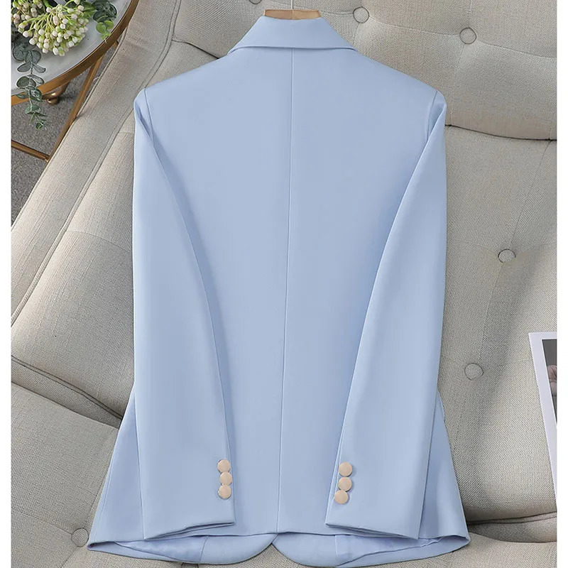 Women Blazer Office Ladies Elegant Outwear Long Sleeve Work Wear Classy Female Suit Spring Autumn Fashion Lady Outerwear 250526