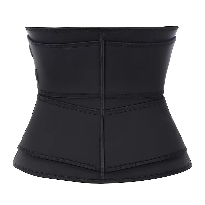 Dynamic Womens Waist Trainer Slimming Belt Sweating Adjustable Zipper Reinforced Body Shaping Waist Belt 250528