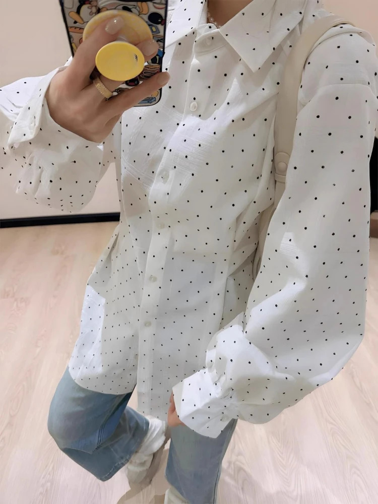 Fashion Women Wave Point Shirts Blusas Mujer De Moda Lace Patchwork Expose Waist Bandage Blouse Korean Blouses Tops Female 250603