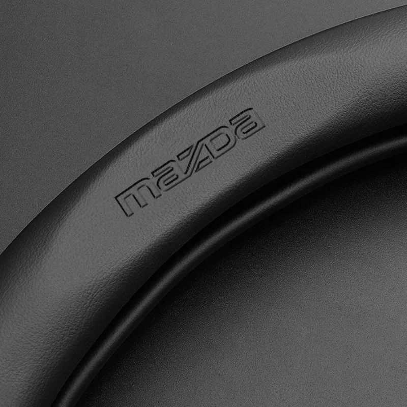38cm car leather steering wheel cover carbon fiber for Mazda CX-30 CX-3 CX-8 CX-5 CX3 CX5 CX4 cx30 cx8 car accessories R250603