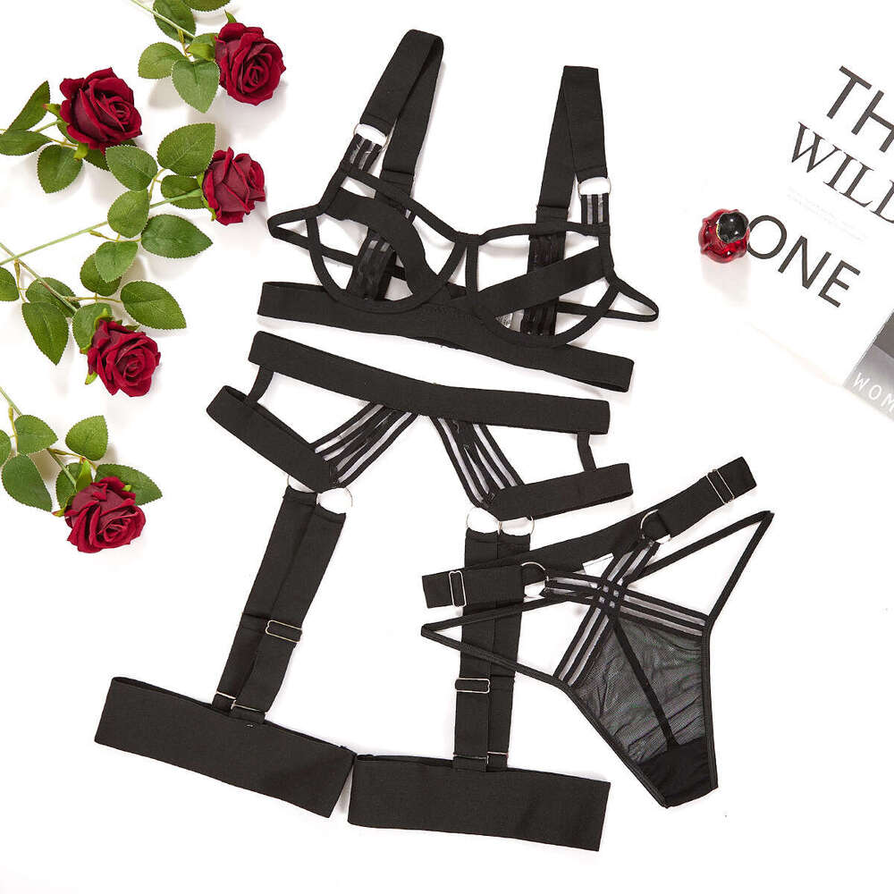 Spell Lingerie Porn Suits INS Christmas Hollow Out Neck Ring Sexy Lingerie Sexy Lingerie