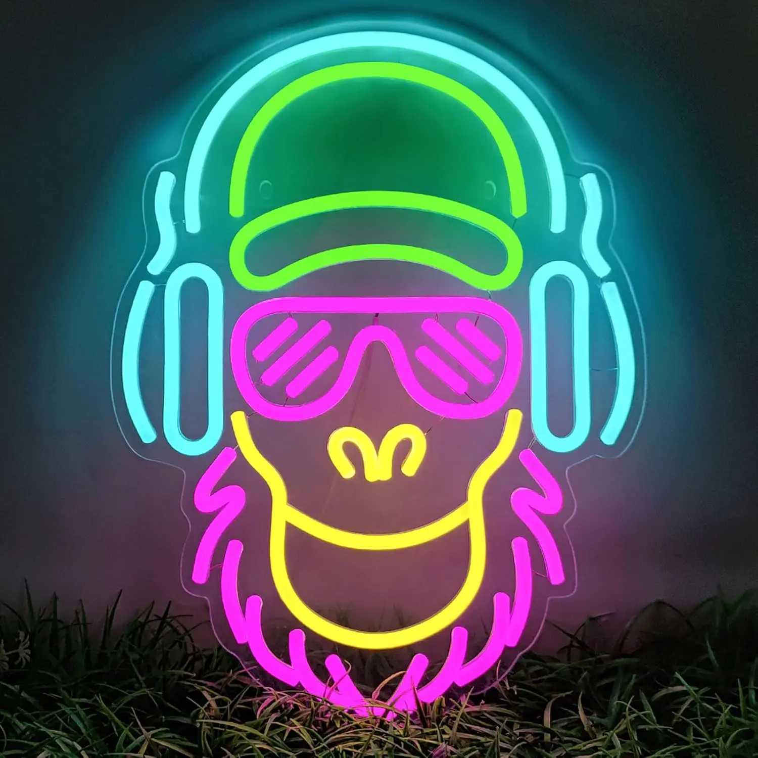 Neon Sign For Wall Decor Neon Light For Gaming Room LED Light Up Sign For Bedroom Living Room USB Neon Lights Signs For Gifts XJ250602