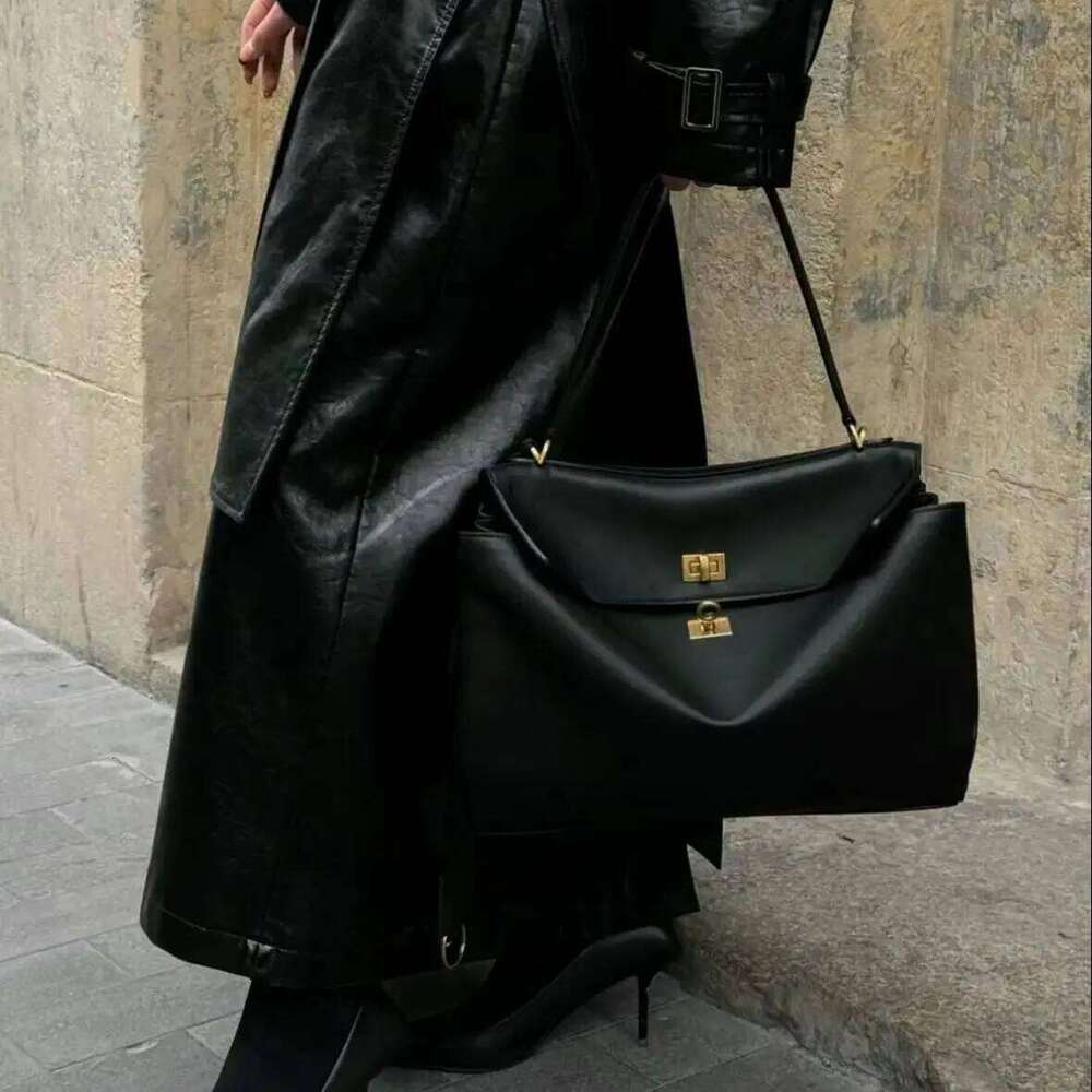 2025 Woman Bags Tote Premium Soft Leather Handbag Fashion Travel Crossbody Bag For Women Business Briefcase