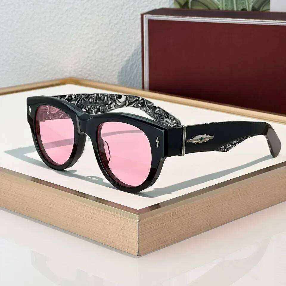 Fashion Sunglasses For Women And Men AROLLINGSUN Style Anti-Ultraviolet Retro Plate Full Frame Special Design Glasses Random Box