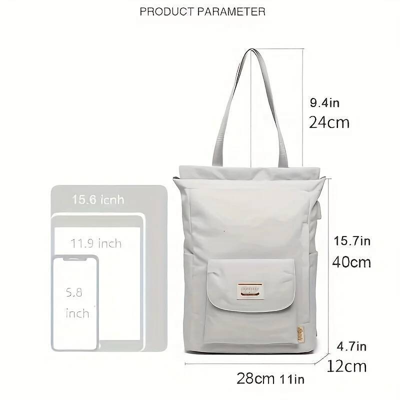 Women backpack Waterproof Stylish Laptop 13 13.3 14 15.6 inch Korean Fashion Oxford Canvas USB College Backpack bag fem
