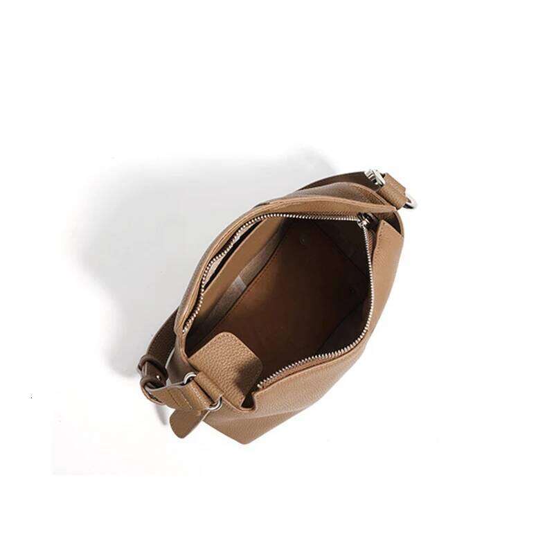 For Woman Designer Women's Handbag Cowhide Crossbody Bag Leather Armpit Commuter Shoulder Bags