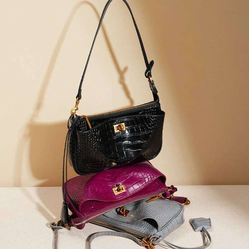 New Brand Bags, High-end Handbags, Fashion Women's Crossbody Shoulder Bags Cow Leather