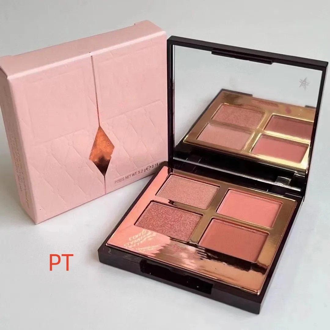 Makeup Eyeshadow Palette 5.2g Bigger Brighter Eyes Filter Eye Shadow 4Colors Matte Shimmer Beauty Eyes Cosmetics PT EX BS TGG High Quality Fast Delivery