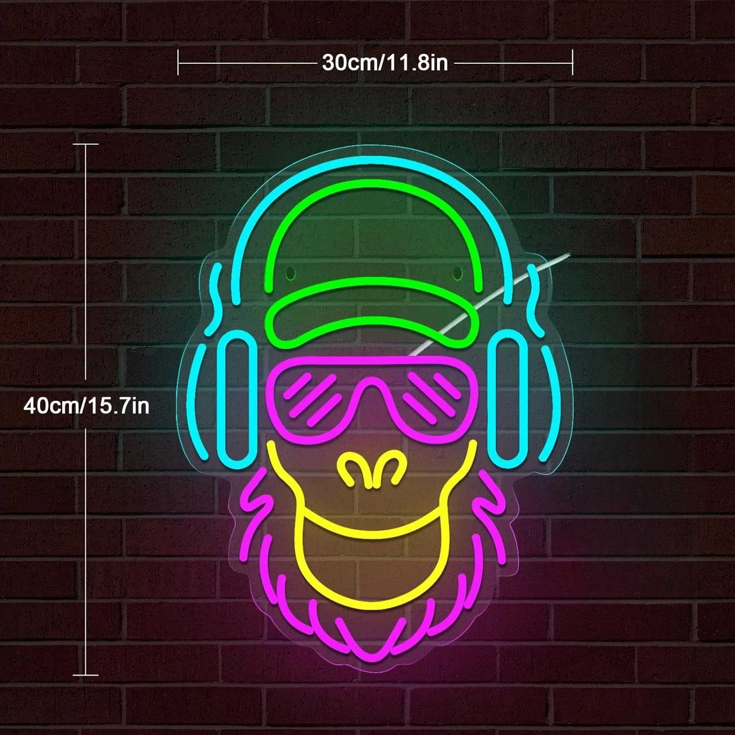 Neon Sign For Wall Decor Neon Light For Gaming Room LED Light Up Sign For Bedroom Living Room USB Neon Lights Signs For Gifts XJ250602