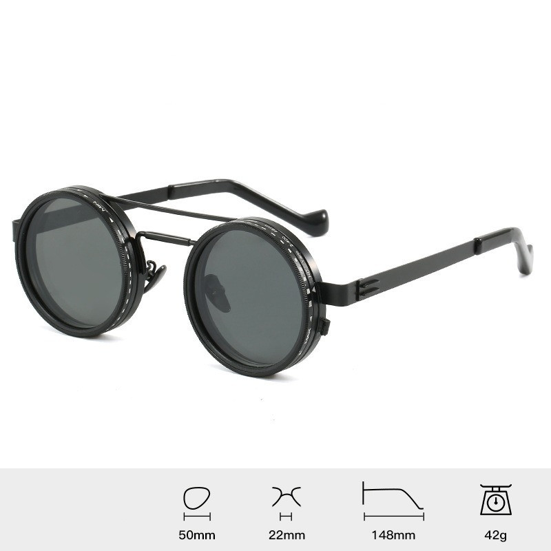 New Style Sunglasses ND9-speed Rotation Adjustable Brightness Reduction Sunglasses Polarized Anti-strong Light Fishing Men's Sunglasses Sport Eye