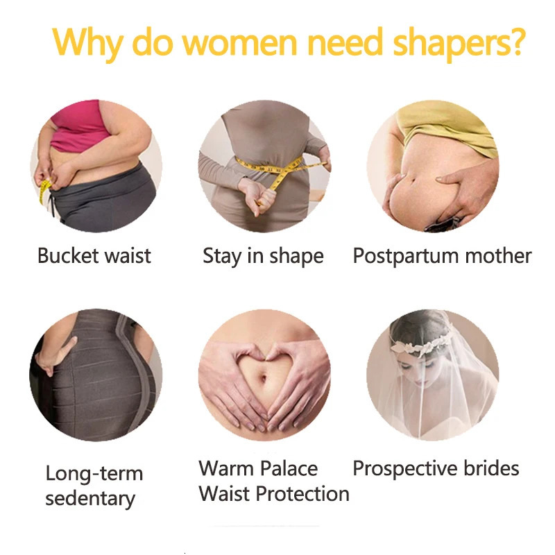 Lilvigor Slimming Waist Trainer Belt Shapewear Women Belly Cincher Body Shaper Fat Compression Strap Girdles Firm Hook Corset 250528