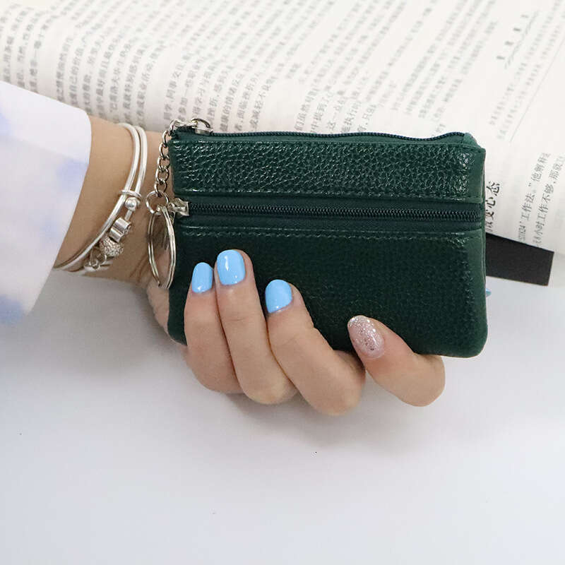 Korean Style Wallet Mini Fashion Thin Short Small Clutch Women's Key Bag Card Holder Coin Purse