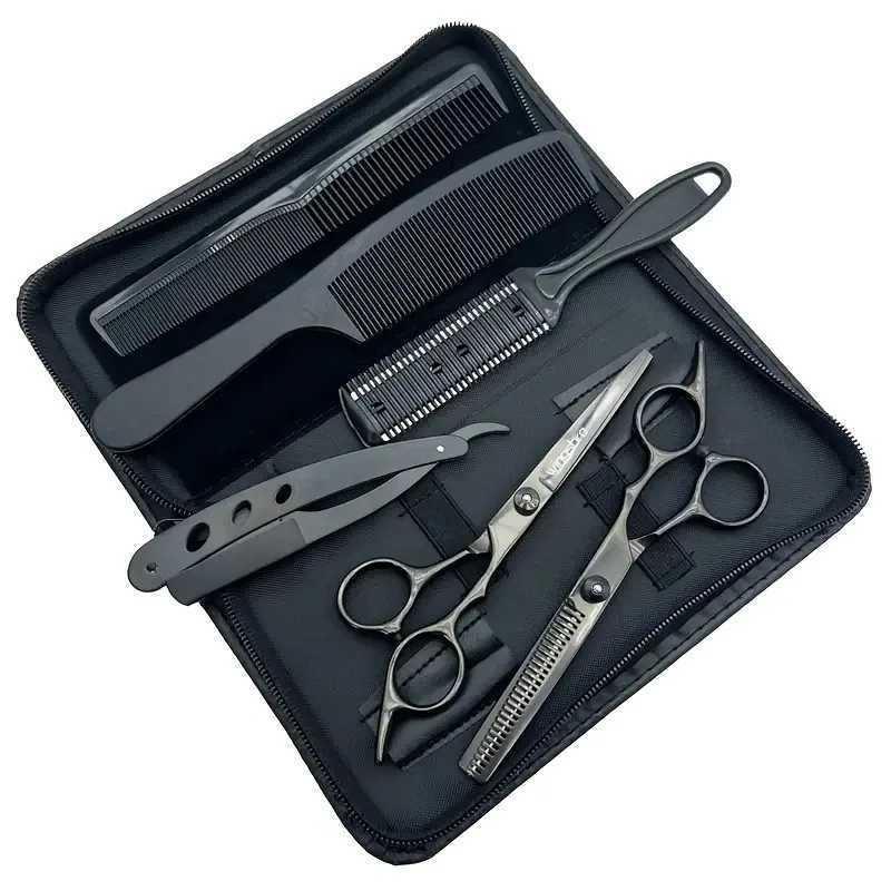 Hairdressing Scissors Set 6 Inch Hair thinning Scissors Hair Cutting Styling Accessories Tools Kit For Barber S2563