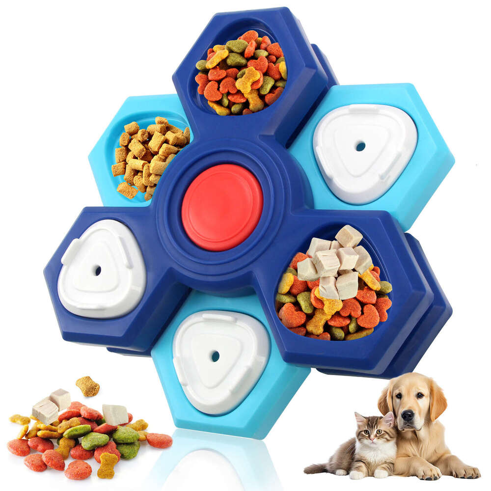Supplies New Dog Toy Puzzle Feeder Pet Puppy Slow Food Bowl
