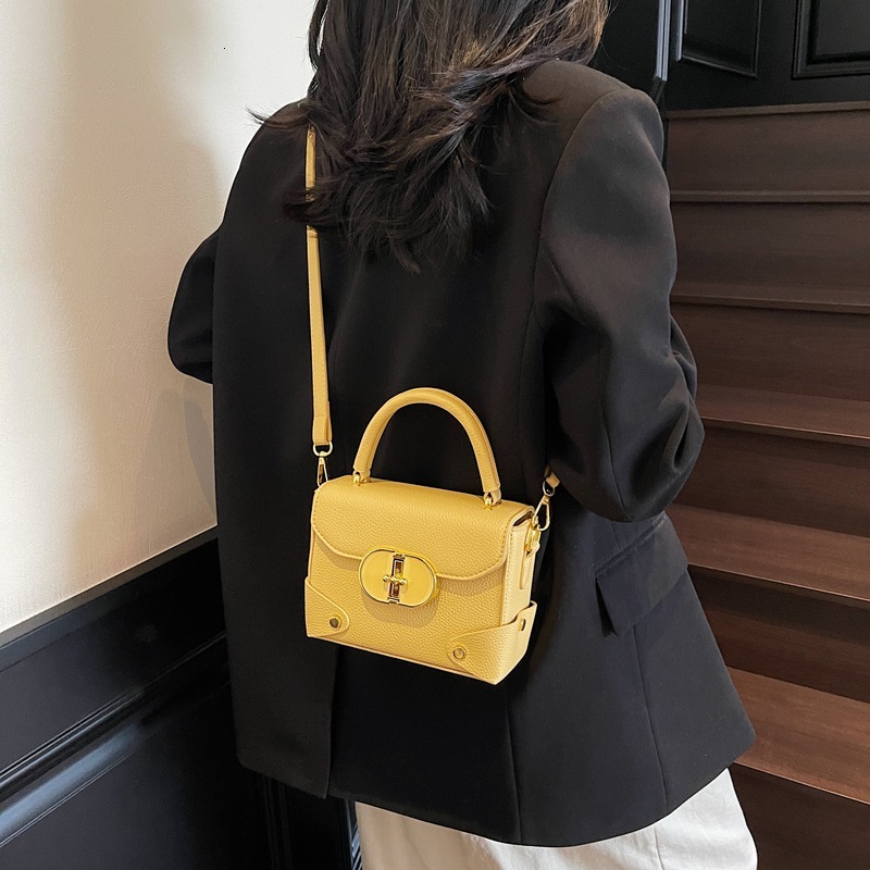 designer 2025 New High-End Color-Block Handbag for Women, Trendy Popular Versatile Crossbody Bag, Fashionable and Stylish Shoulder Bag