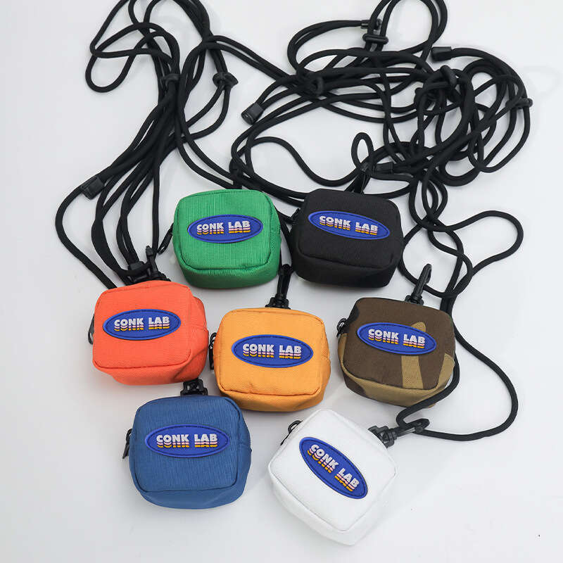 Headphone Neck Mini Coin Purse Card Holder Key Crossbody Men's Trendy Decorative Small Hanging Bag Women's Ins