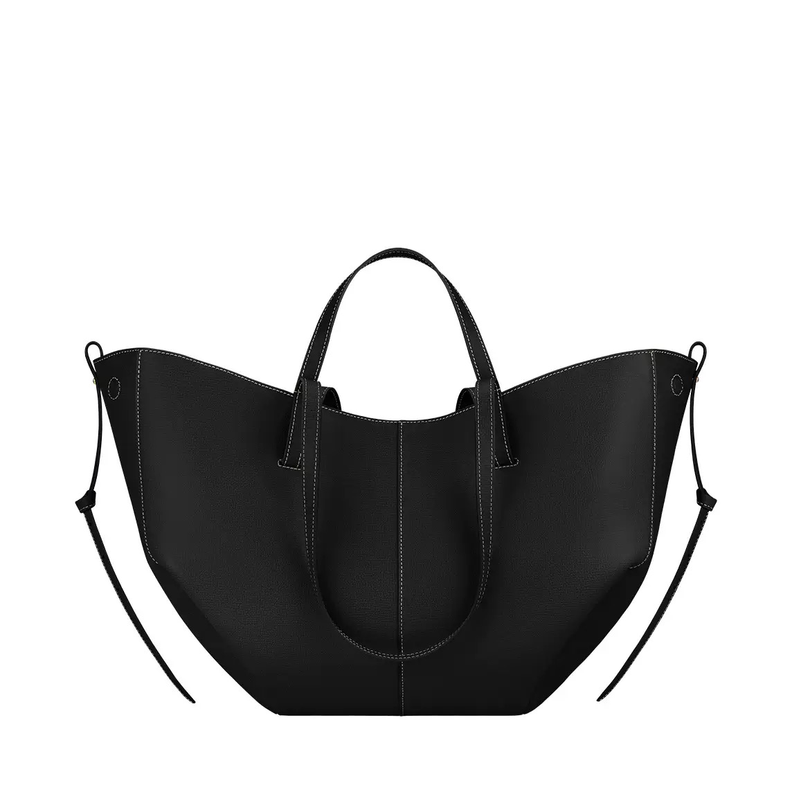 Designer Bag Purse cyme real Leather high-quality large capacity shopping one shoulder tote, wing shaped women's bag, pleated bag