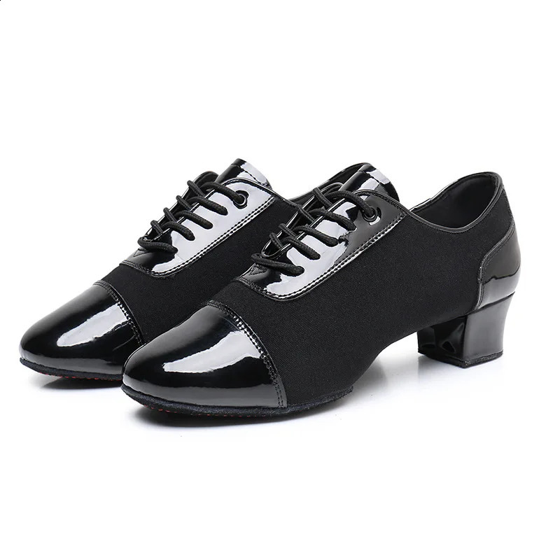 Modern Dance Shoes Men Ballroom Dancing Soft Rubber Sole Suede Sole Optional Large Size Male Jazz Latin Shoes Tango 250528