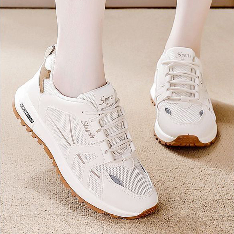 Mesh Agan For Women Breathable And Lightweight Spring Casual Shoes New Style Non Slip Soft Sole Women S Casual Shoes Versatile Sports Shoes Ddmysaturn