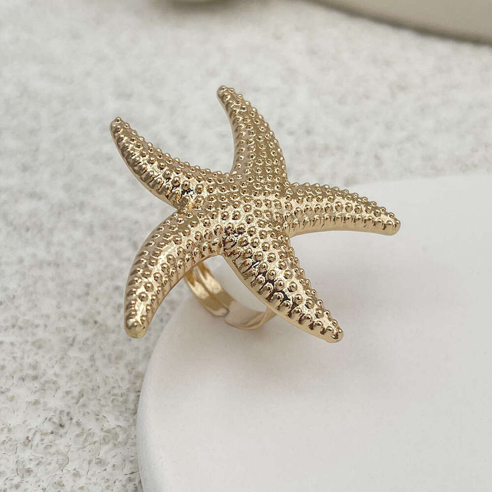 Jewelry Layered Irregular Alloy Rings INS Style Inlaid Pearl Branch Shape Ring Set